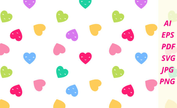 Download Love Hearts Digital Paper Pack Pattern. - Digital Collection