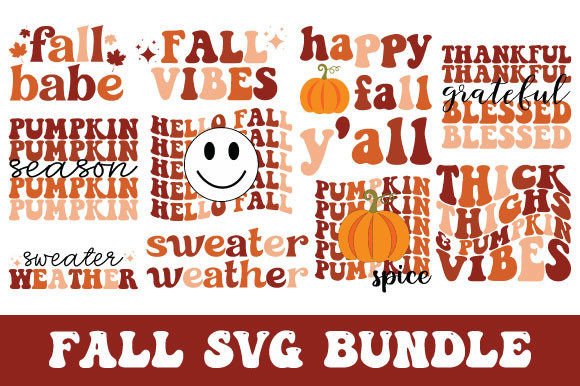 Download Fall Svg Bundle, Autumn Cut File - Fall Collection