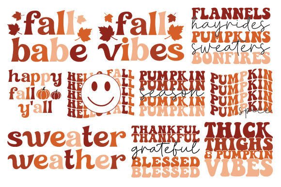 Download Fall Svg Bundle, Autumn Cut File - Fall Collection