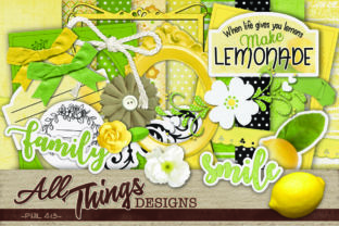 Download Lemon Digital Scrapbook Kit - Digital Collection
