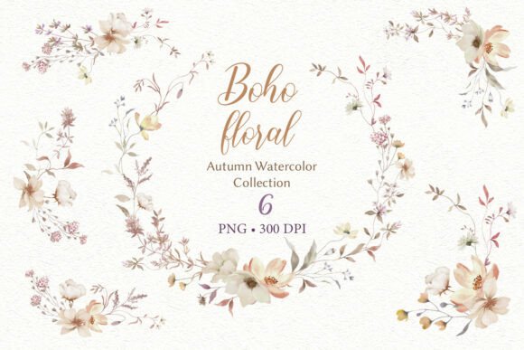 Download Hand Painted Boho Fall Collection - Fall Collection