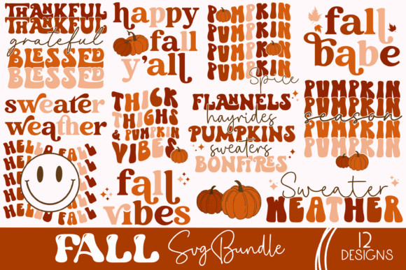 Download Fall Svg Bundle, Autumn Cut File - Fall Collection