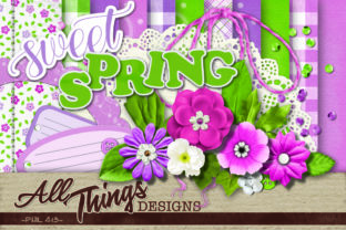 Download Sweet Spring Digital Scrapbook Kit - Digital Collection